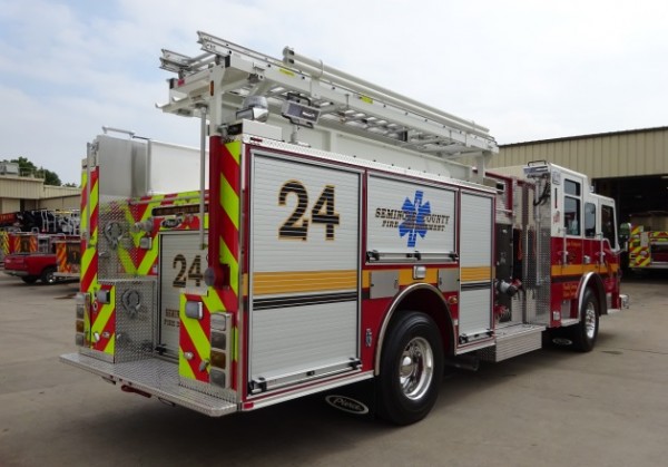 Pierce Impel Pumpers purchased by Seminole County, Florida